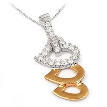 金象珠寶酷K Gold系列 優(yōu)雅鉆分色吊墜與超值項(xiàng)鏈禮遇