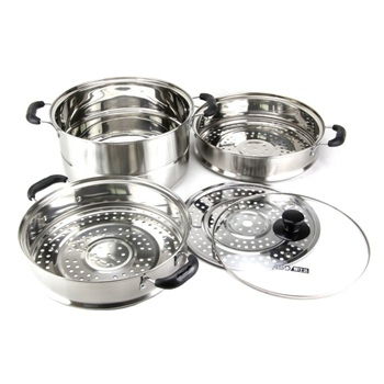 愛仕達(dá)NS1528三層復(fù)底蒸鍋 設(shè)計(jì)、材質(zhì)與實(shí)用體驗(yàn)解析